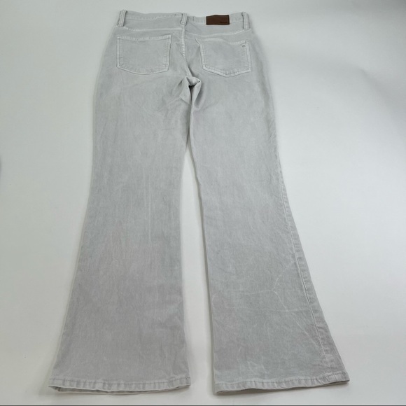 RARE Madewell Cool Fog Button-Front Tall Cali Demi-Boot High Rise Cordury Pants - Picture 5 of 17